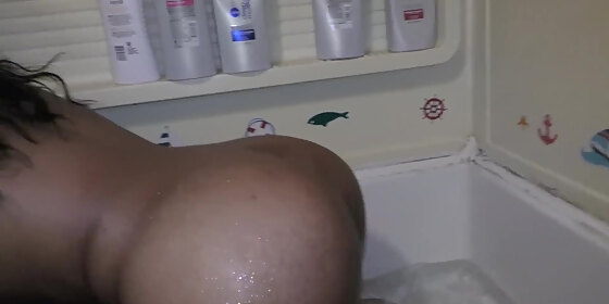 ass spanking pov bathing and pissing
