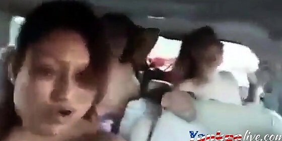 desi nude girls in car