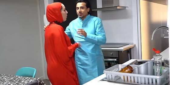 cheating hijabi bhabhi fucked hard by another man